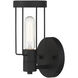 Tafo 1 Light 5 inch Matte Black Wall Sconce Wall Light